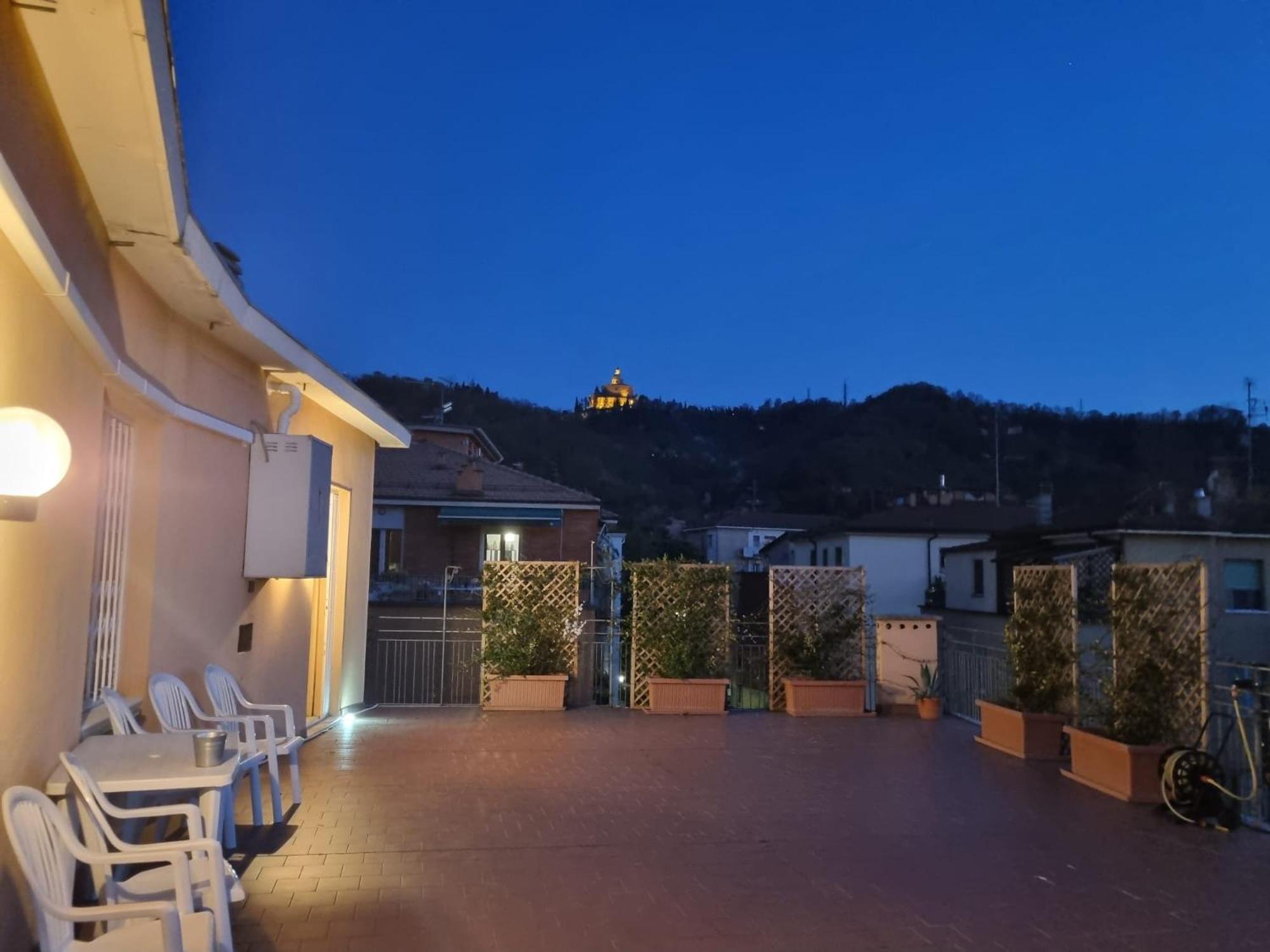 볼로냐 Attico Vista San Luca 아파트 외부 사진